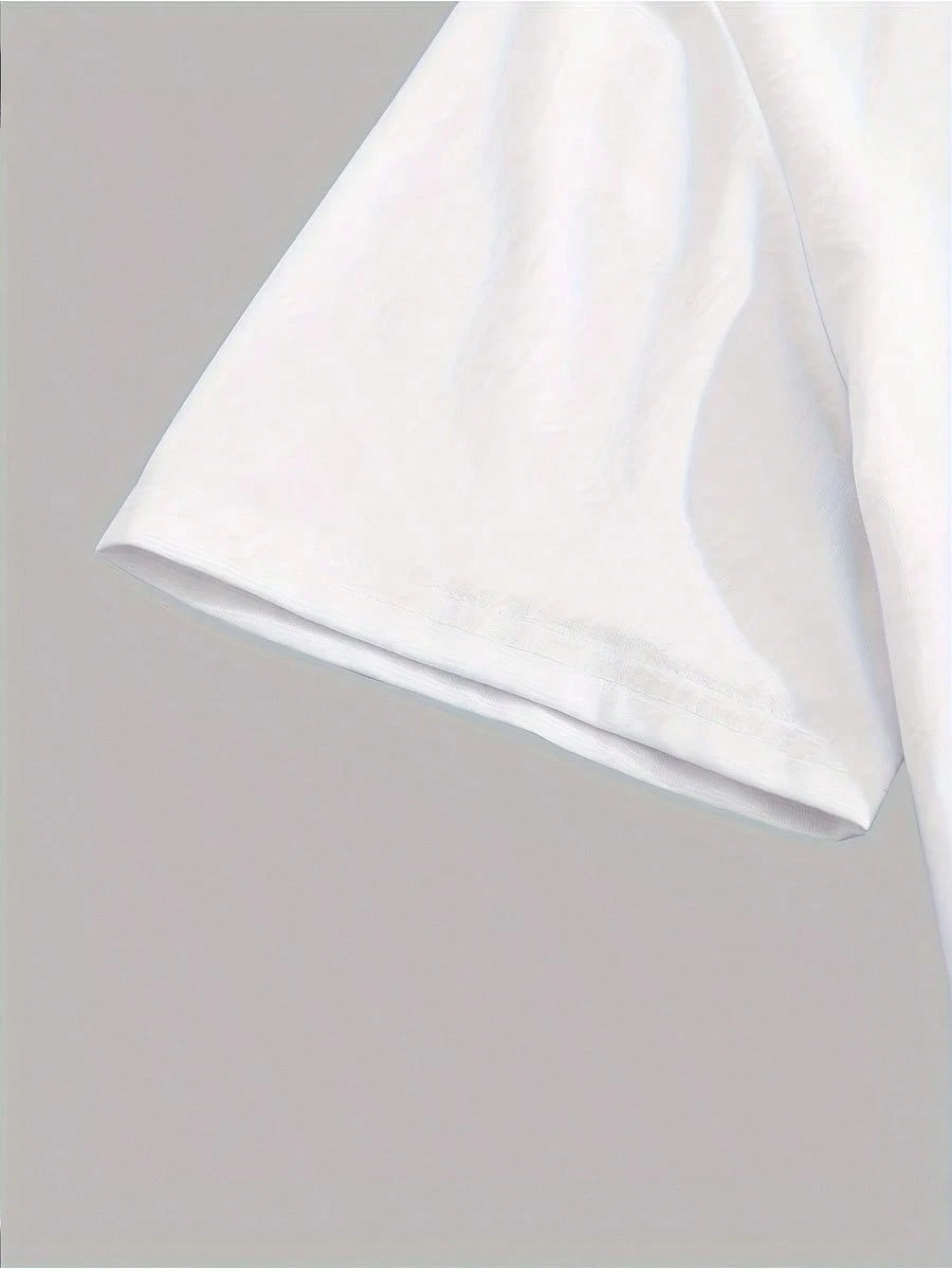 White Cash Over Cupid Oversized Tee – Men's Urban Edition