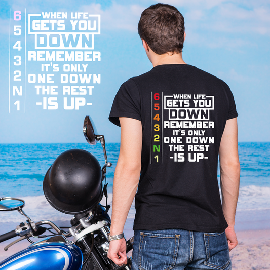 BIKER'S LANGUAGE - Black Color Classic Tee – Unisex Fit Tee