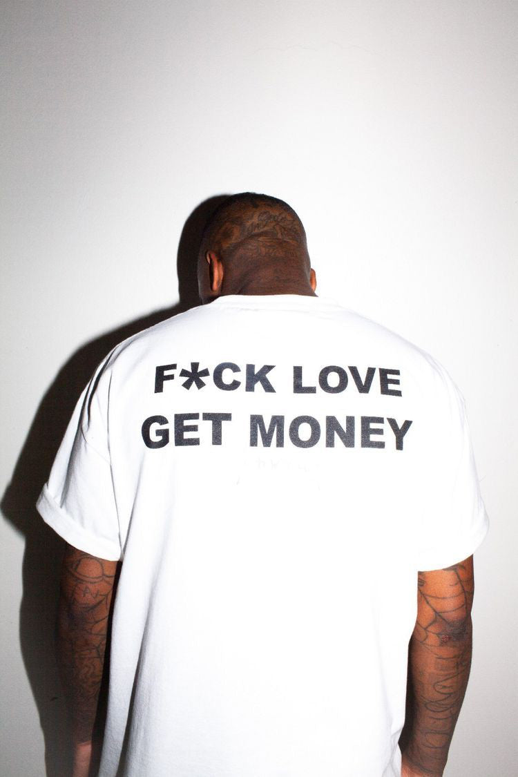White Cash Over Cupid Oversized Tee – Men's Urban Edition