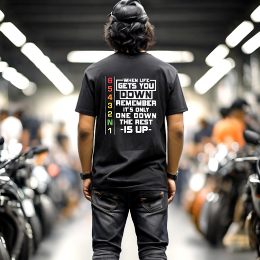 BIKER'S LANGUAGE - Black Color Classic Tee – Unisex Fit Tee